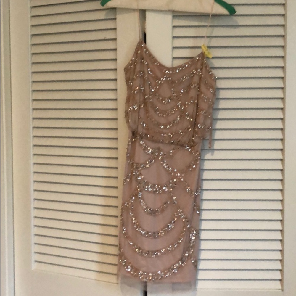 Aidan Mattox size 2 worn once embellished dress